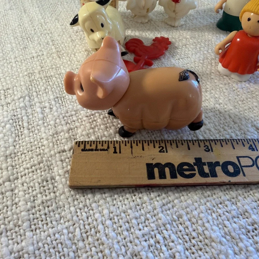1986 McDonalds Old McDonalds Farm Toys Lot of 10 Vintage